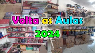 VOLTA AS AULAS 2024  ETIQUETANDO E ORGANIZANDO OS MATERIAIS ESCOLARES [upl. by Polak]