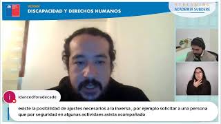 Webinario Discapacidad y Derechos Humanos [upl. by Ahsya]