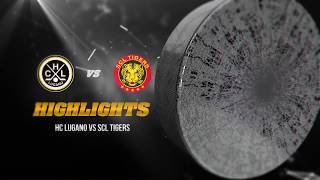 Highlights HC Lugano vs SC Langnau Tigers 30092017 [upl. by Eldreda]