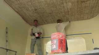 Repair a failing interior plaster ceiling [upl. by Anigue]