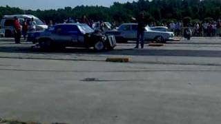 1200hp 69 Chevy Camaro VS 1350hpNOS 65 Plymouth Valiant 14mile drag race [upl. by Eelrak]