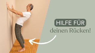 Kannst du DIESE 2 Übungen für den Rücken 👀 [upl. by Syl]