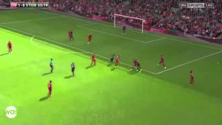 Goal of the Season 1  Clyne vs Liverpool [upl. by Adnarahs]