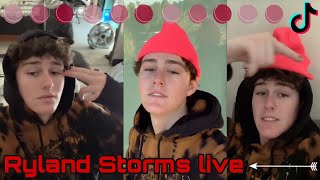 Ryland storms TikTok live  121520 [upl. by Aneek]