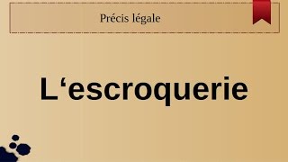 Lescroquerie [upl. by Trudi]