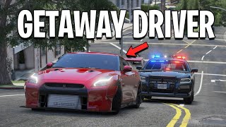 I Became A Getaway Driver In A Supercar on GTA 5 RP [upl. by Aleac259]