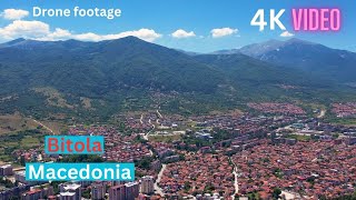 Bitola drone footage 4K video [upl. by Farrah]