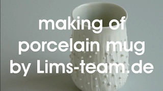 How to make a porcelain mug  a short tutorial [upl. by Doreen]