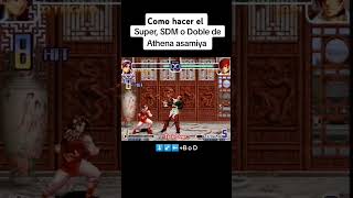 Como hacer el doble de Athena kof 2002 kof2002 thekingoffighters thekingoffighters2002 [upl. by Julio820]