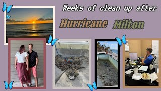 Crazy weeks after hurricane Milton hurricanemilton [upl. by Chapen]