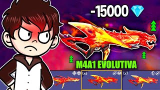 GARENA ME ESTAFA EN LA RULETA M4A1 EVOLUTIVA 😱 FREE FIRE [upl. by Nagam269]