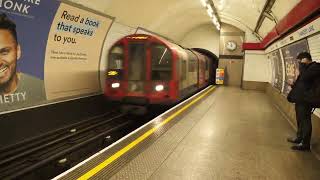 London Underground Central Line 1992 Stock Trains At Chancery Lane 27 February 2024 [upl. by Ahsiyn]