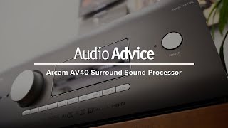 Arcam AV40 Surround Sound Processor REVIEW [upl. by Carline]