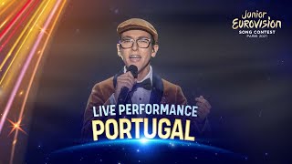 Simão Oliveira  O Rapaz  LIVE  Portugal 🇵🇹  Junior Eurovision 2021 [upl. by Riem]