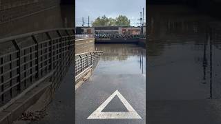 Castelldefels túnel bajo las vías inundado [upl. by Uchida]