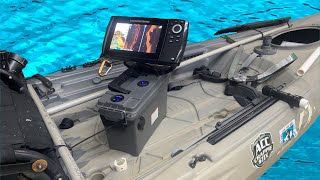 NEW Si Fish Finder Portable Mount and Mini Power BOX quotAn AllIn 1 DIYquot [upl. by Scarface]