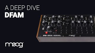 The Moog DFAM synthesizer complete Deep Dive guide tutorial [upl. by Ateuqram]