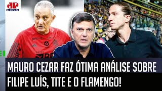 quotA FORMA como o Flamengo SE TRANSFORMOU com o Filipe Luís DIZ MUITO sobre o Titequot Mauro Cezar OPINA [upl. by Colin]