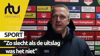 John van den Brom  Reactie na ADO Den Haag  Vitesse RTV Connect [upl. by Plunkett668]