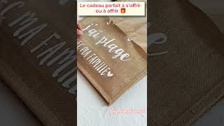 Personnalisation sac en toile de jute [upl. by Niamart]