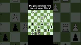 Gawain Jones vs Rameshbabu Praggnanandhaa 2017 shorts chess [upl. by Aicerg]