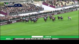 Treve Repeats in the Prix de l’Arc de Triomphe on TVG [upl. by Webster563]