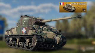 War Thunder Mobile  M4A4 SA50 platoon gameplay [upl. by Anaerb]