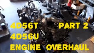 Mitsubishi Triton Sportero L200 25L CRDi TDi 4D56U Engine Teardown amp Inspection 4D56T 131KW Part2 [upl. by Macdermot]