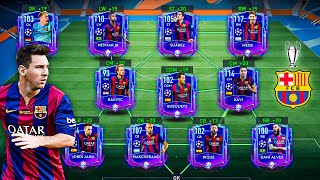 I Built 2015 UCL Winning Barcelona Squad In FIFA Mobile 23 [upl. by Anaher]