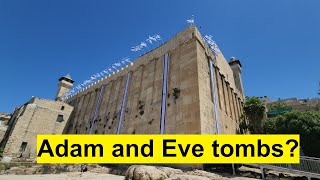 The tombs of Abraham Isaac Jacob and their family  the Cave of the Patriarchs in Hebron [upl. by Kemp]