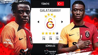 YILDIZ İSİMLERİ GALATASARAYA TRANSFER ETTİM  EA FC 24 GALATASARAY KARİYERİ 6BÖLÜM [upl. by Jacobah]