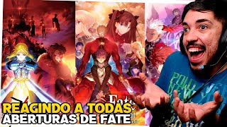 REACT TODAS AS ABERTURAS DE FATE  REAGINDO AS OPENINGS [upl. by Yllatan]