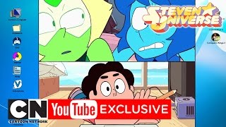 Steven Universe  Webisode Videocalling Peridot  Cartoon Network Africa [upl. by Cristal408]