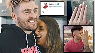 Jenna Marbles amp Julien ARE ENGAGED [upl. by Zamir]