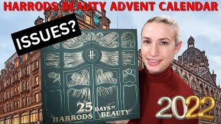 Harrods Beauty Advent Calendar Unboxing 2022 [upl. by Ludwig248]