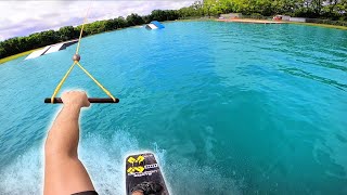 SLOW SPEED WAKEBOARDING [upl. by Atikihs]