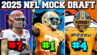 WAY TOO EARLY 2025 NFL MOCK DRAFT [upl. by Forlini]