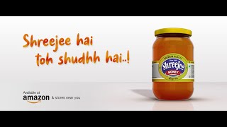 Shreejee Honey  Crystallisation Ad PureHoney ShreejeeHoney Honey [upl. by Cassady]