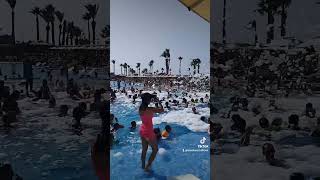 Hilton Skanes Monastir Beach Resort hotel mousseparty by imedevent foryoupageシ [upl. by Ellon]