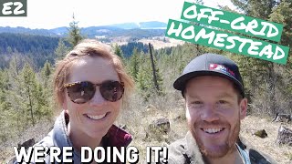 We Bought OffGrid Land In North Idaho [upl. by Eiramlatsyrc]