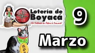 Resultado LOTERIA DE BOYACA Sabado 9 de Marzo de 2024 [upl. by Ahsrav]