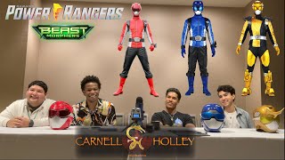 Beast Morphers Cast Full Interview [upl. by Corbin]