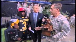 2011 Army Bowl  Demetrius Hart MVP [upl. by Krell821]