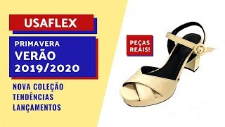 USAFLEX coleção primaveraverão 20192020 lançamentos tendências apostas peças reais [upl. by Auqinahs]