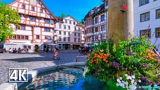 St Gallen Switzerland 🇨🇭 a charming trafficfree old town [upl. by Sobel]