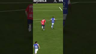 Etoo Tight Angle Goal 🔥🔥ytshortsgoalfcmobile25 [upl. by Akerdnahs]