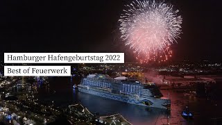 quotHamburgs Lichtermeerquot zum Hafengeburtstag 2022 [upl. by Ikey569]