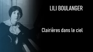 LORNA WINDSOR quotClairières dans le cielquot by Lili Boulanger [upl. by Small97]