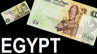 Egypt Banknote  Egypt Money  Egypt Currency  Egypt Piastres  World Banknotes collection [upl. by Ardnoik185]