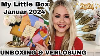 My Little Box Januar 2024  Unboxing amp Verlosung [upl. by Wylen]